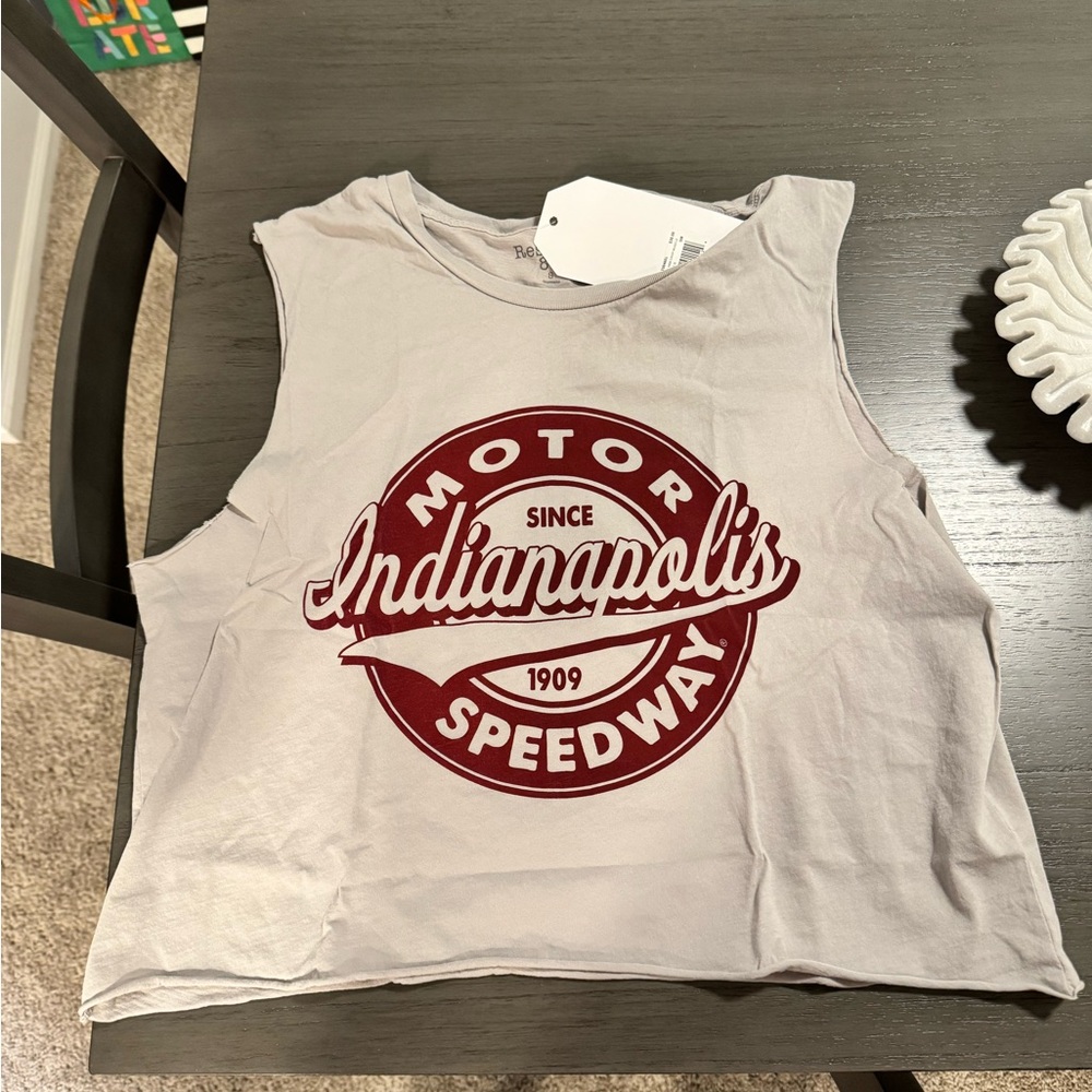 Indianapolis 500 Speedway Women’s Gray Tank Top
